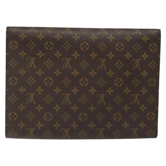 LOUIS VUITTON Monogram Porte envelope Clutch Bag M51801 LV Auth 113782 - Picture 2 of 15